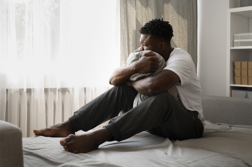 young person depressed with hope deferred