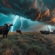 Bison and the storms